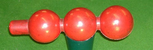 Rod of Crystalate Billiard Balls