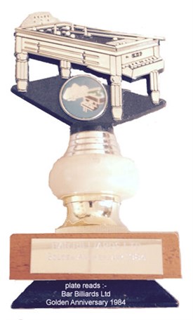 50th anniversary trophy