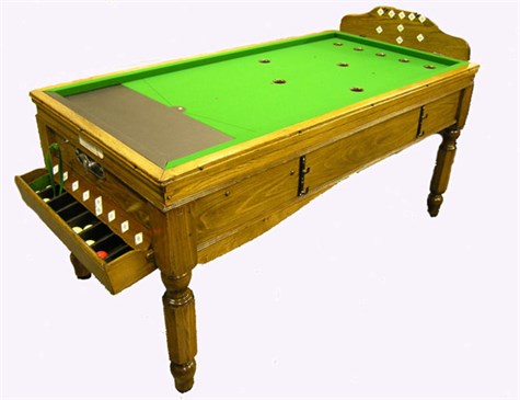 Jelks type 'B' Bar Billiard Table