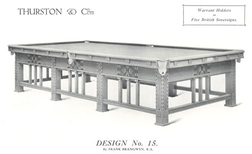 Thurston Brangwyn Billiard Table