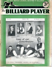 Billiard Player Mag 1933 R