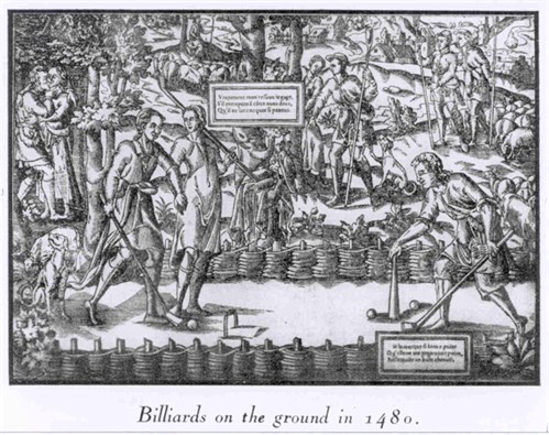 Billiards On Ground