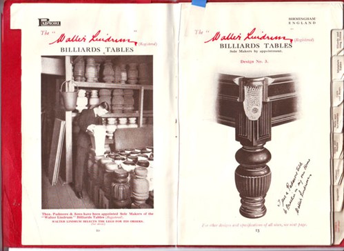 Walter Lindrum in Padmore catalogue