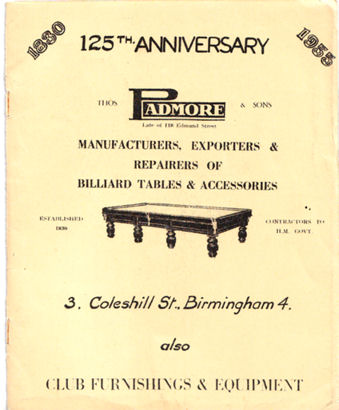 Padmore's 150 years
