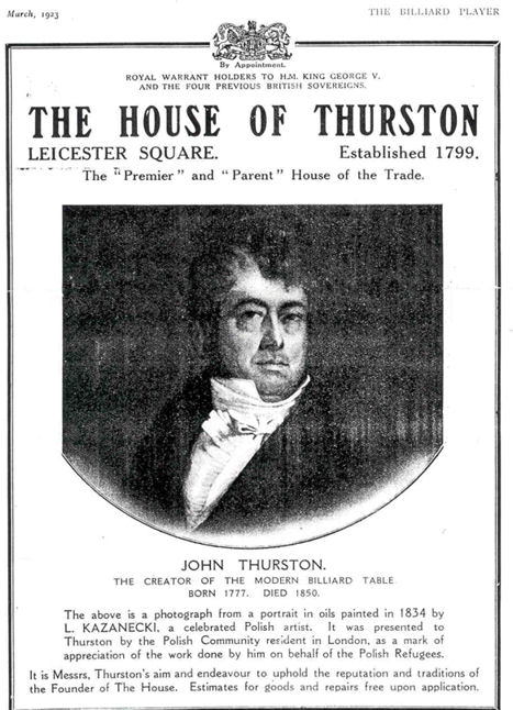 1932 Thurston advert
