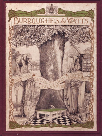 Burroughes & Watts booklet Frontcover 1923