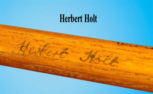 Herbert Holt Billiard player