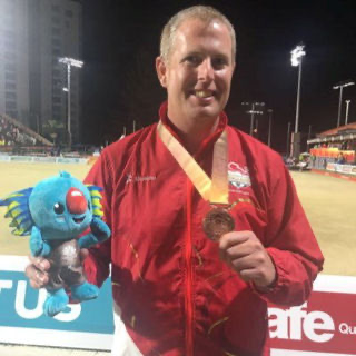 Louis Ridout Gold Coast 2018 XXI Commonwealth Games - The Sport of Bowls
